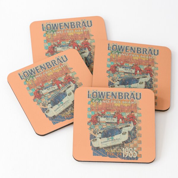 Item preview, Löwenbräu Grand Prix of Miami 1985 designed and sold by AstroZombie6669.