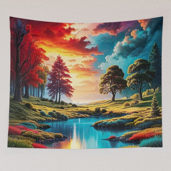 Item preview, The Gate to the Sunset designed and sold by PixelParadies.