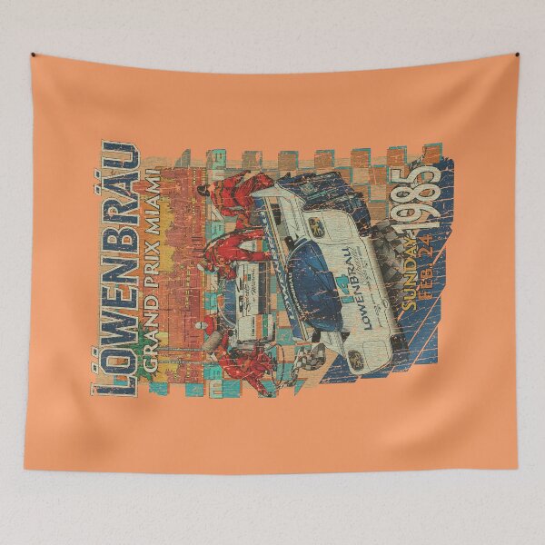 Item preview, Löwenbräu Grand Prix of Miami 1985 designed and sold by AstroZombie6669.