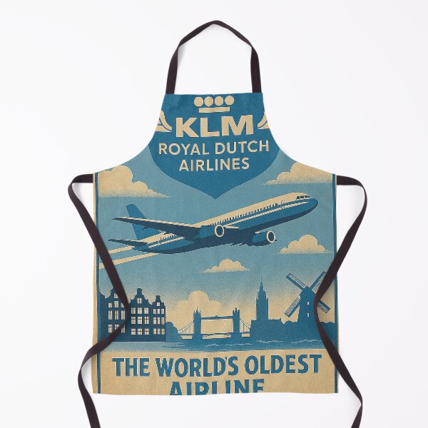 Item preview, KLM Vintage Poster The Worlds Oldest Airline designed and sold by Skyframe Aviation.
