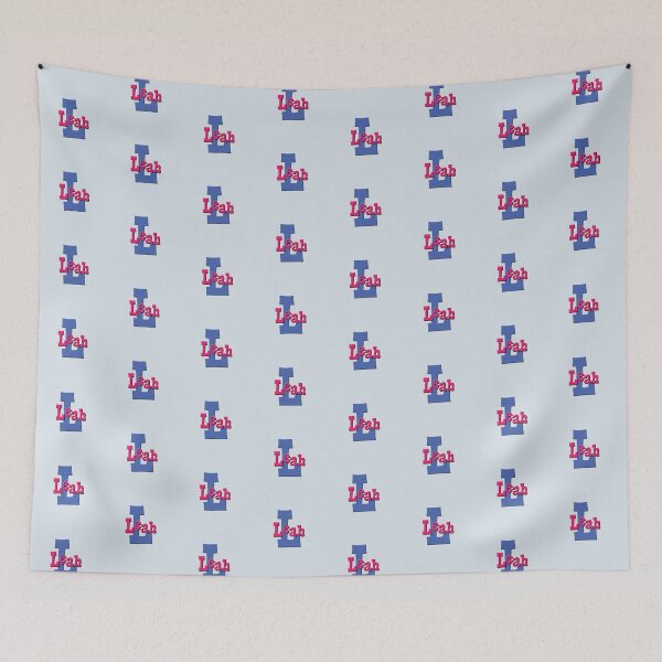 Item preview, L is for Leah, Girl's/Woman's Name and Initial  designed and sold by CharlottePlaceArt.