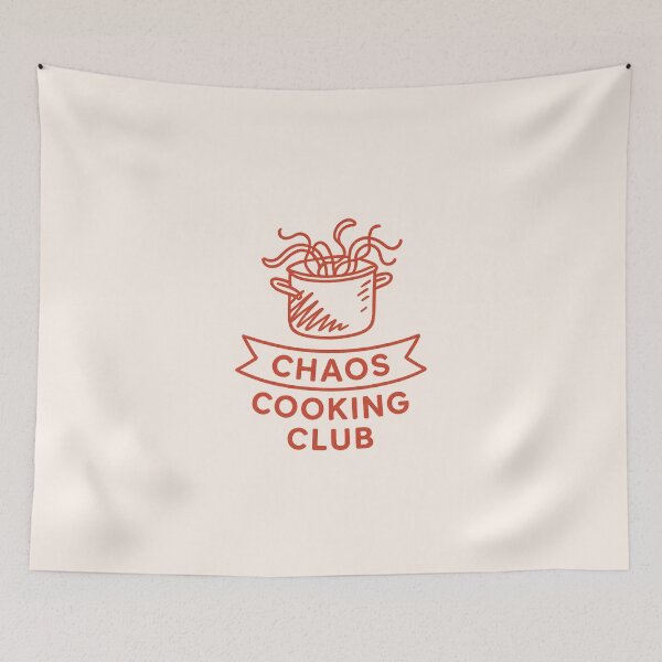 Item preview, Chaos Cooking Club – Flying Noodles Funny Kitchen Design designed and sold by Bratak.