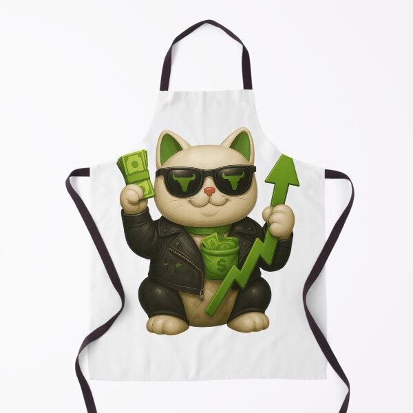 Item preview, "Bullish" Lucky Cat By Joey | Investment Fortune Booster Series designed and sold by Lucky Cat By Joey.