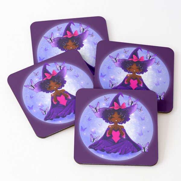 Item preview, Butterfly Moon Witch designed and sold by Art by Morgan Campillo.