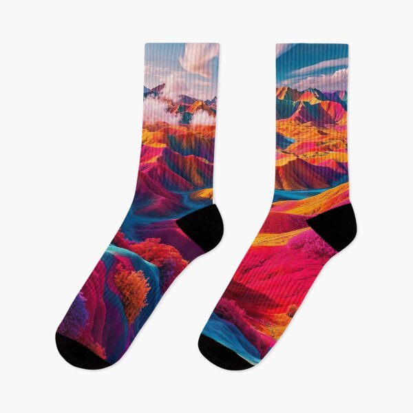 Item preview, The Hills of the Rainbow designed and sold by PixelParadies.