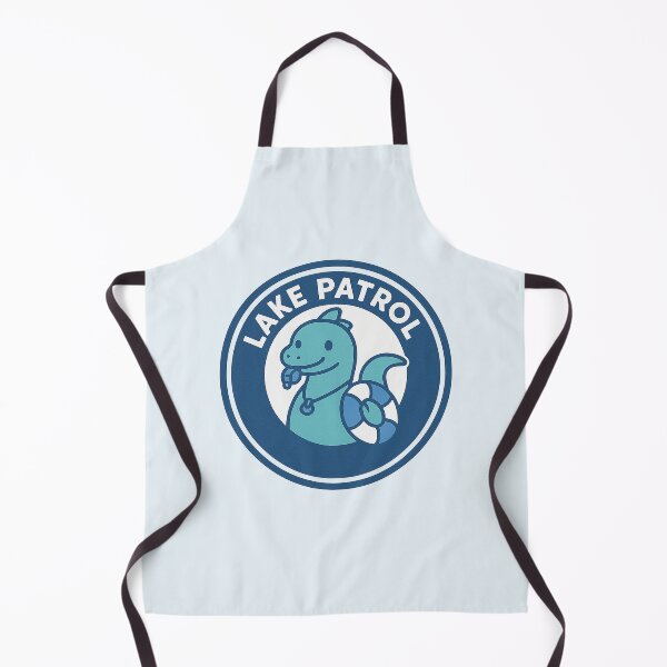 Item preview, Loch Ness Lifeguard – Lake Patrol Cute Nessie Design designed and sold by Bratak.