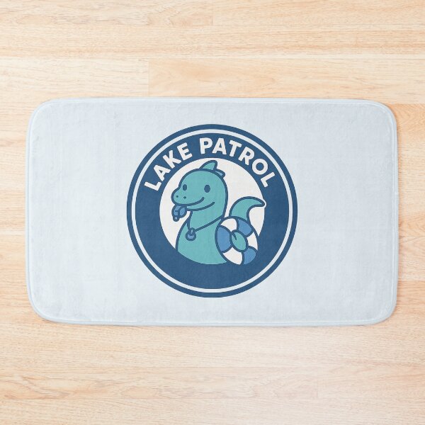 Item preview, Loch Ness Lifeguard – Lake Patrol Cute Nessie Design designed and sold by Bratak.