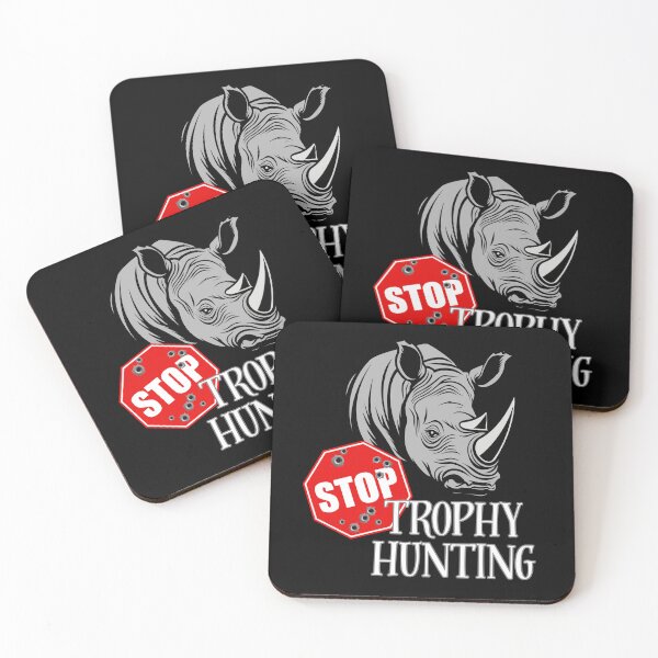 Item preview, Stop Trophy Hunting Sticker, Stop Hunting, Peace, Activism, Equality, Vinyl Sticker, Animal Rights, Hunting designed and sold by HotaruArt.