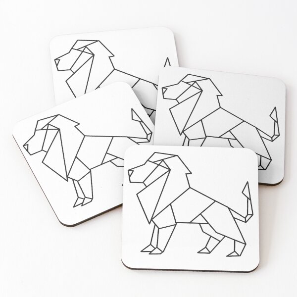 Item preview, Origami Leo Lion Geometric Art designed and sold by haitrieuic96.