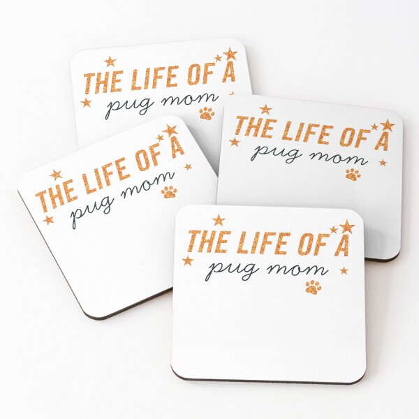 Item preview, The Life of A Pug Mom designed and sold by Svenbjork.