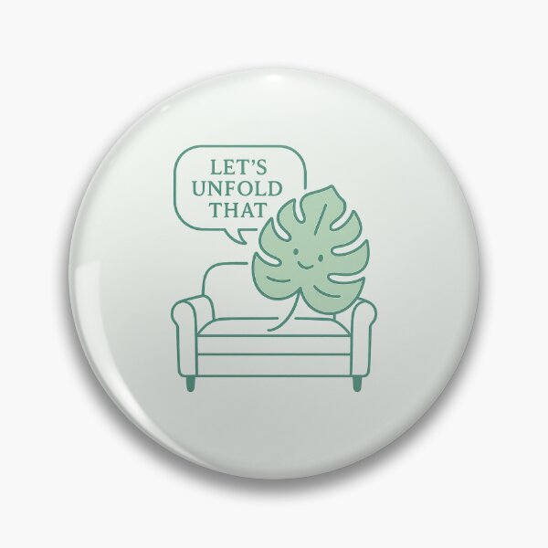 Item preview, Monstera Therapist – Let’s Unfold That Plant Humor Design designed and sold by Bratak.