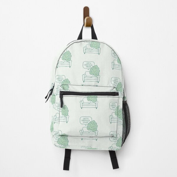Item preview, Monstera Therapist – Let’s Unfold That Plant Humor Design designed and sold by Bratak.