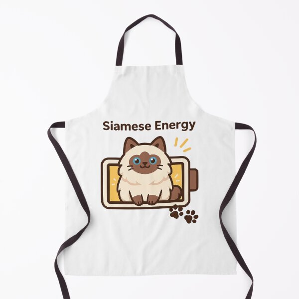 Item preview, Siamese Cat Energy Battery designed and sold by Siamcatshop.