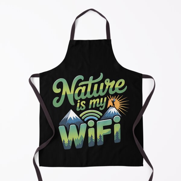 Item preview, Nature is my wifi - Outdoor adventure is back - My outdoor adventure - Outdoor adventure wanted - Let's outdoor adventure - Outdoor adventure this is it designed and sold by JansenGS.