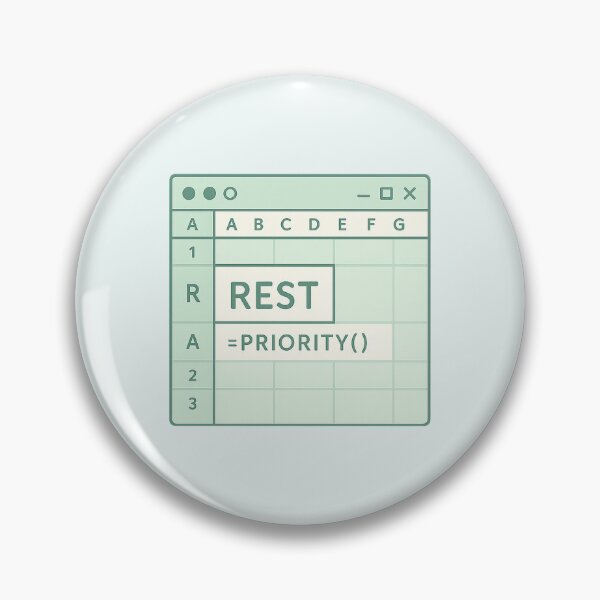 Item preview, Soft-Life Spreadsheet – Rest Is Priority Design designed and sold by Bratak.