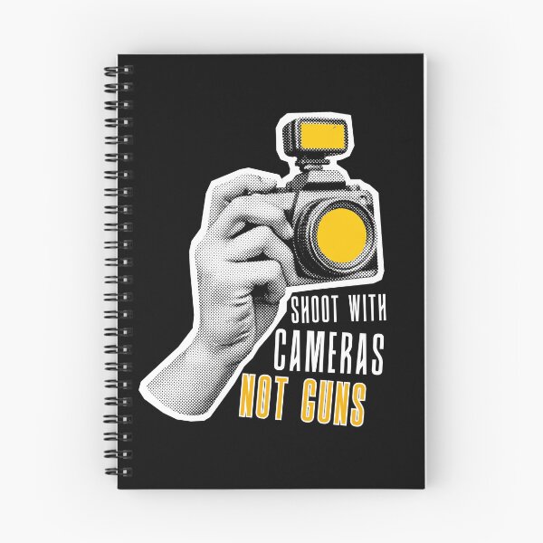 Item preview, Shoot With Cameras Sticker, No Guns, Guns, Protest, Vinyl Stickers, Anti War, Marxist, Anti Capitalism, Resist designed and sold by HotaruArt.