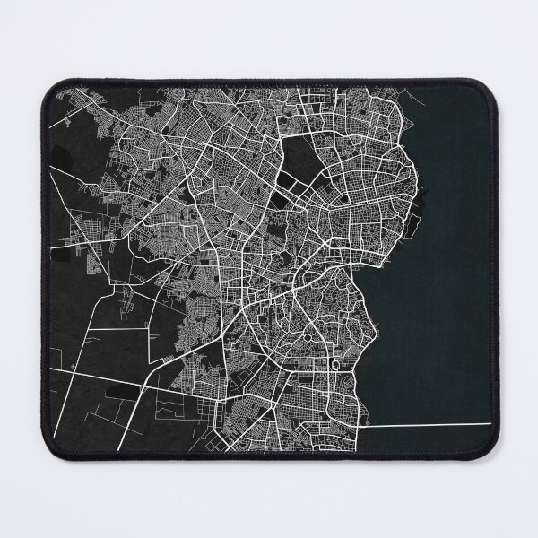 Item preview, Maracaibo City Map of Venezuela - Dark designed and sold by deMAP.