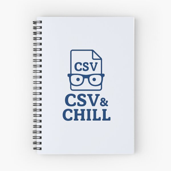 Item preview, Data Dad – CSV & Chill Geeky Badge Design designed and sold by Bratak.