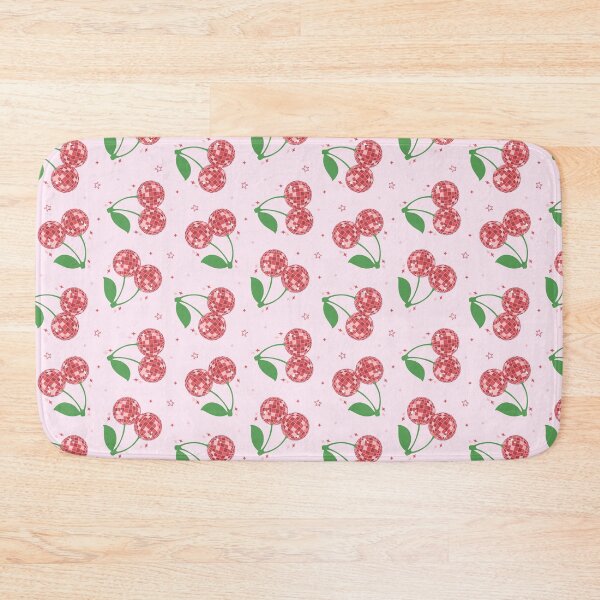 Item preview, Disco Ball Cherries – Kawaii Party Fruit Pattern designed and sold by smeraldosecrets.