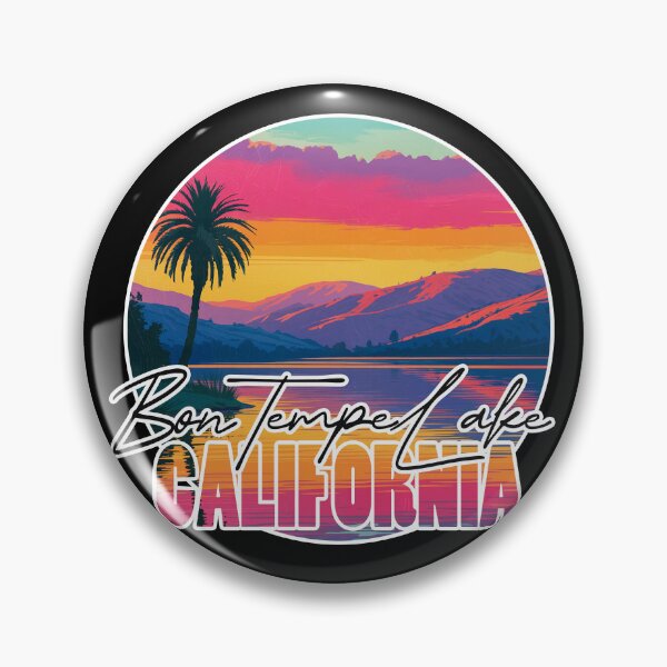 Item preview, Bon Tempe Lake, Marin County, California, Lake sunset designed and sold by Wanderful-roads.