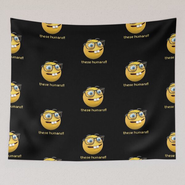Item preview, Funny Alien Cartoon Saying "These Humans!!" | Frustrated Extraterrestrial Design designed and sold by ChillVibes04.