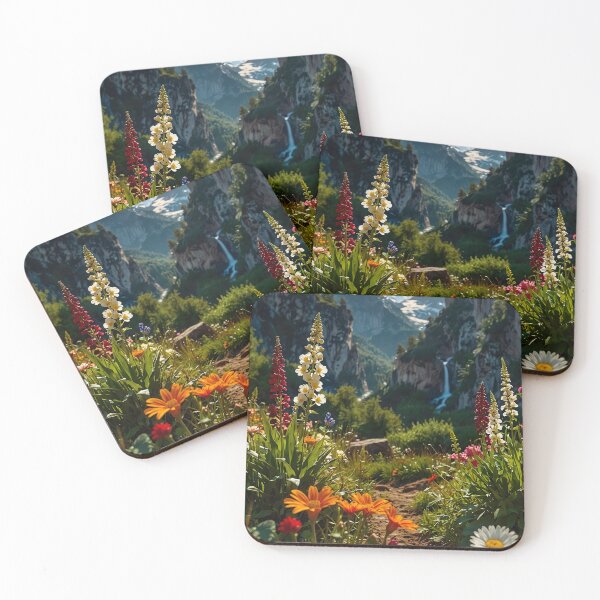 Item preview, The blooming valley of the mountains designed and sold by PixelParadies.