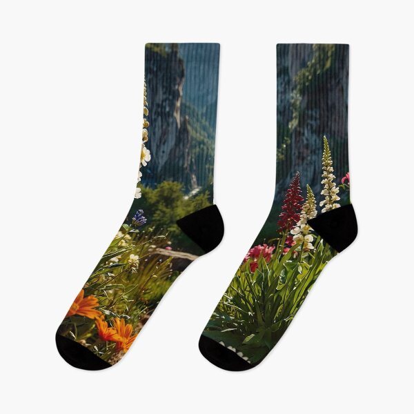 Item preview, The blooming valley of the mountains designed and sold by PixelParadies.