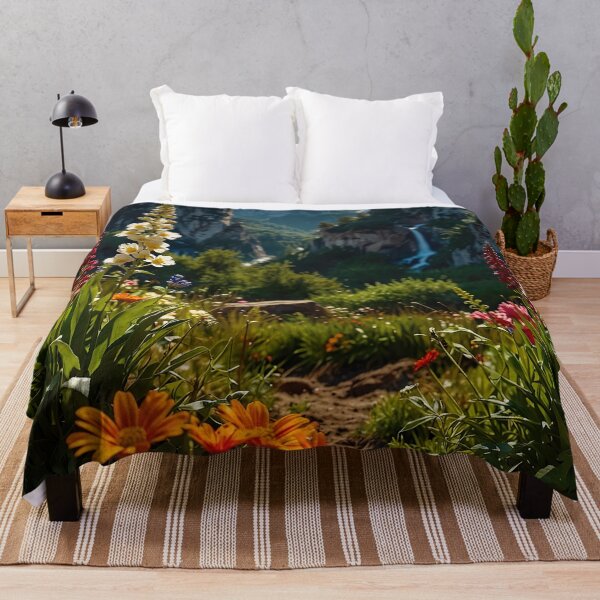 Item preview, The blooming valley of the mountains designed and sold by PixelParadies.