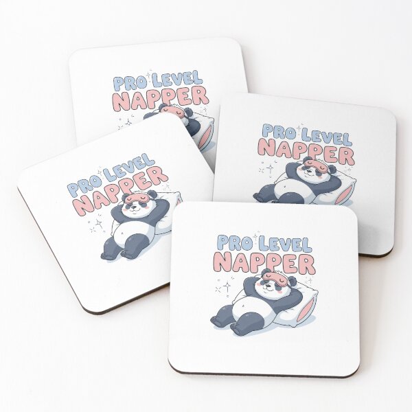 Item preview, Pro Level Napper – Cute Panda Sleepy Design designed and sold by Rank Sol.