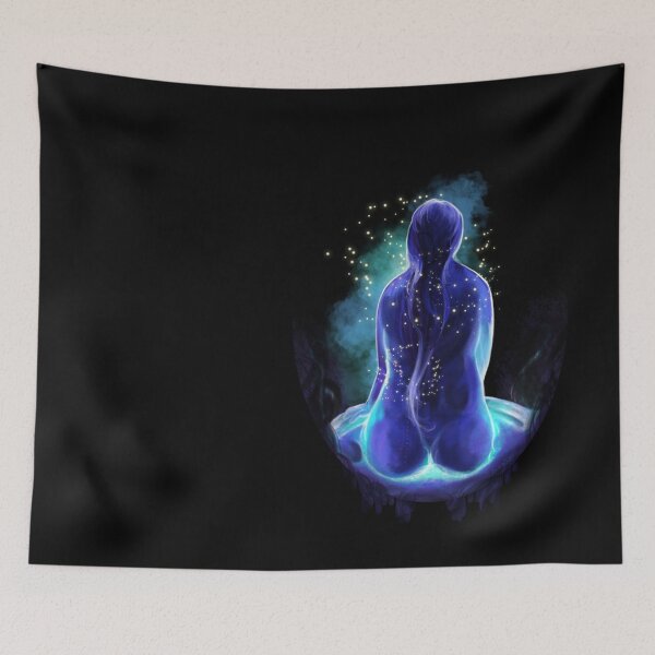 Item preview, Woman Within Stars, Painting designed and sold by AK-Hevonen.