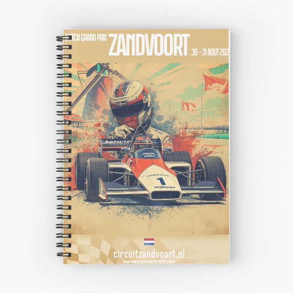 Item preview, Vintage F1 Zandvoort Grand Prix Circuit Park Poster! designed and sold by Racing Art Store 2025.