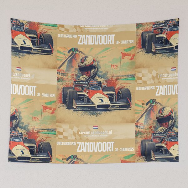 Item preview, Vintage F1 Zandvoort Grand Prix Circuit Park Poster! designed and sold by Racing Art Store 2025.