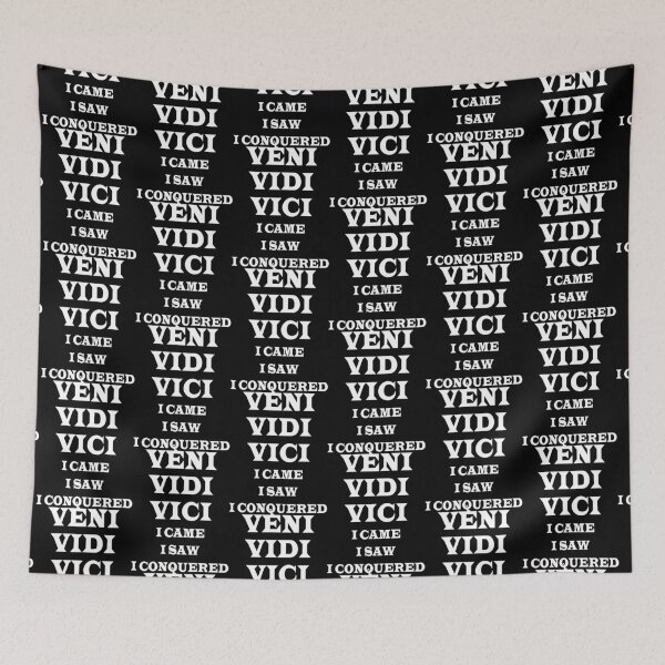 Item preview, Veni Vidi Vici- I Came I Saw I Conquered - Julius Caeser Quote  designed and sold by Vector-Artist.