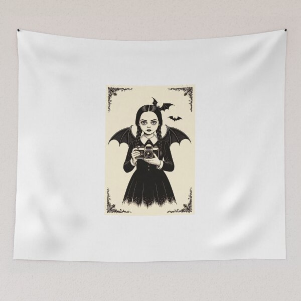 Item preview, Wednesday fotograf vintage  designed and sold by SpaceartLilu.