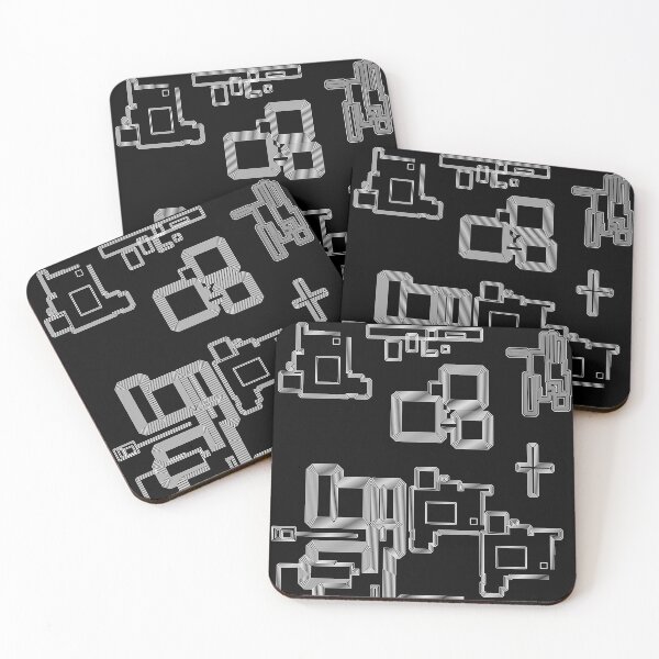Item preview, Cyber Goth Designs Black Tech designed and sold by JashJhaveri.