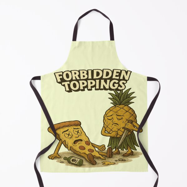 Item preview, Forbidden Toppings: A Pizza and Pineapple Tragic Love designed and sold by NuvireDesigns.