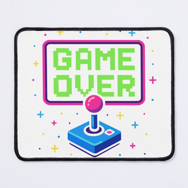 Item preview, Game Over Retro Arcade Pixel Art designed and sold by OCBSIEWIE.