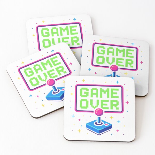 Item preview, Game Over Retro Arcade Pixel Art designed and sold by OCBSIEWIE.