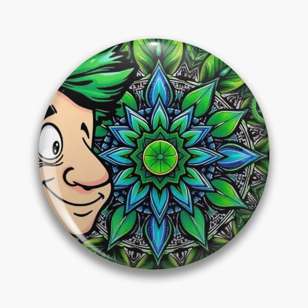 Item preview, Whimsical Eco Mandala Peek - Nature's Harmony Art  designed and sold by InkspiredCreation.