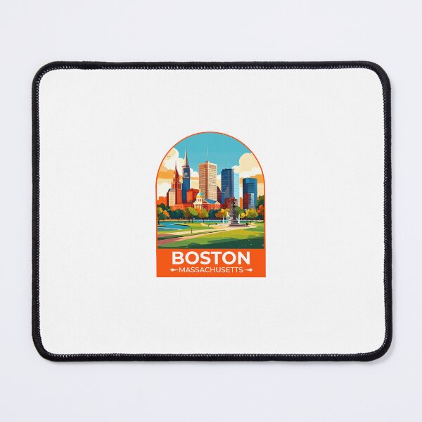 Item preview, Boston Massachusetts US Sticker designed and sold by TulipaGraphics.