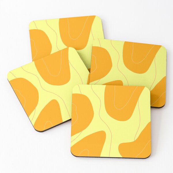 Item preview, Modern abstract yellow digital art designed and sold by TAbstractDesign.