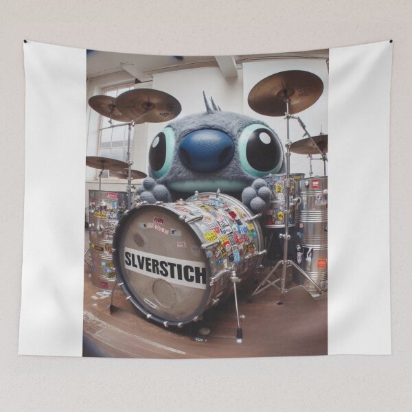 Item preview, "Drummin’ Through the Stitchuation!" designed and sold by Print Fiction.