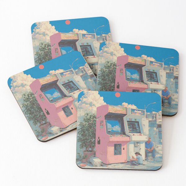 Item preview, Dreamy Vintage Arcade Machine designed and sold by kotjapuhouse.