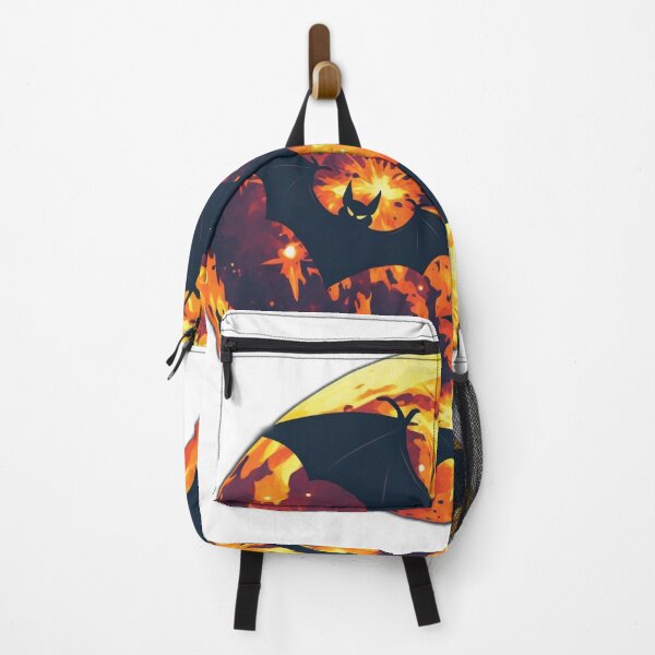 Item preview, Retro Flying Bats Halloween Moon designed and sold by Almond Paper Co. .