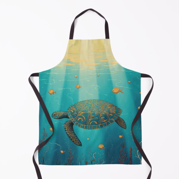 Item preview, Golden Reef Turtle designed and sold by Whimsical Hug.