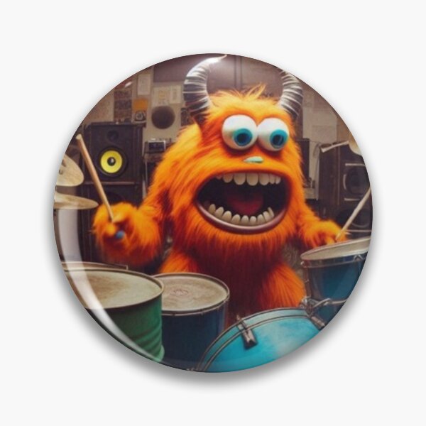 Item preview, Drum and Fur: The Beat Goes Monstrous!" designed and sold by Print Fiction.