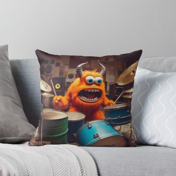 Item preview, Drum and Fur: The Beat Goes Monstrous!" designed and sold by Print Fiction.