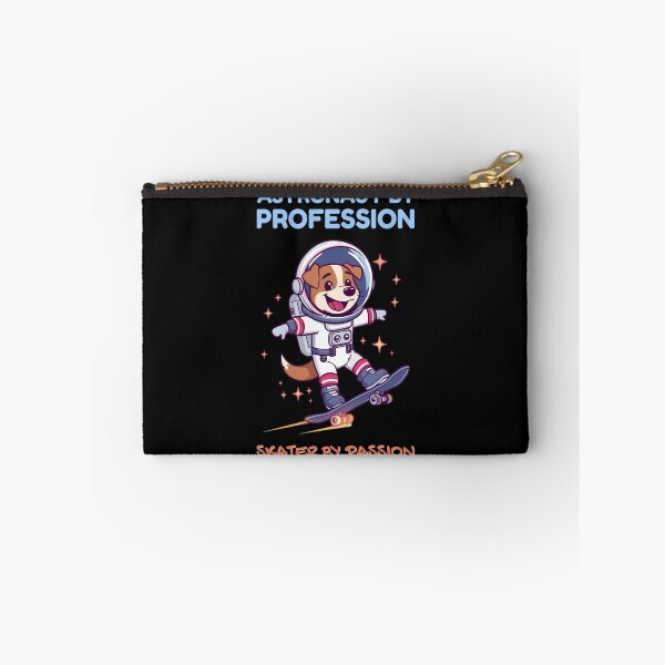 Item preview, Astronaut Dog Skater – Cute Space Skateboarding Doggo designed and sold by TR-Artistry.