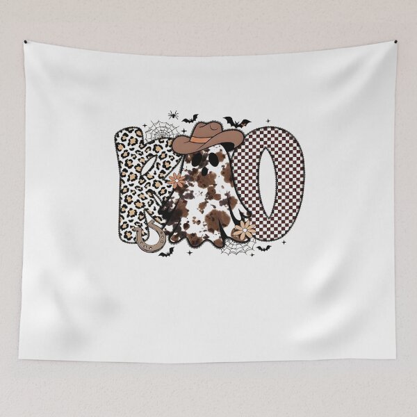 Item preview, Preppy Western Boo Ghost designed and sold by Svenbjork.