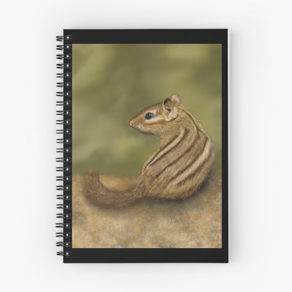 Item preview, Signed Art Print: Chipmunk portrait designed and sold by Waubamik Perry.
